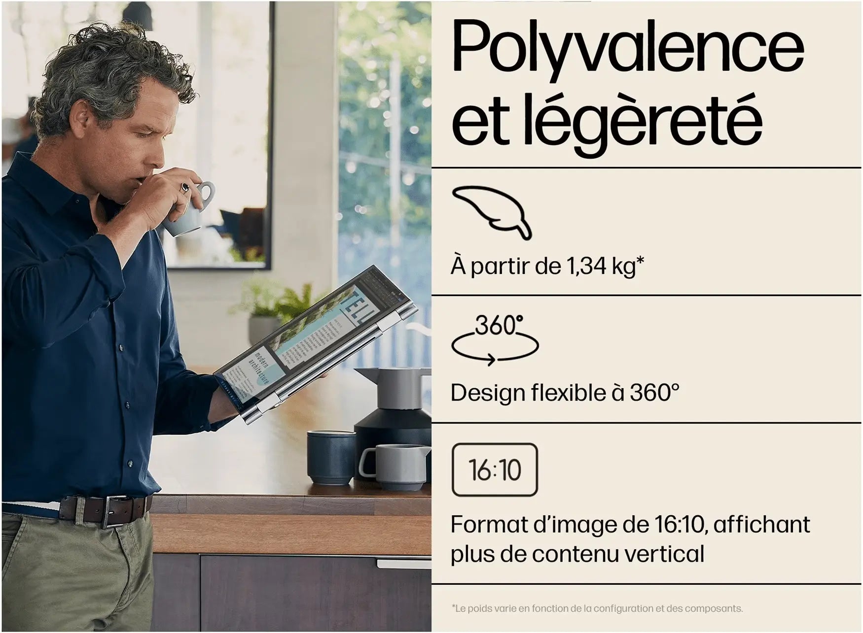 Ordinateur Portable HP Elite x360 2-en-1 1040 G9 i5 12th (5P7V2ES) Connecto.ma