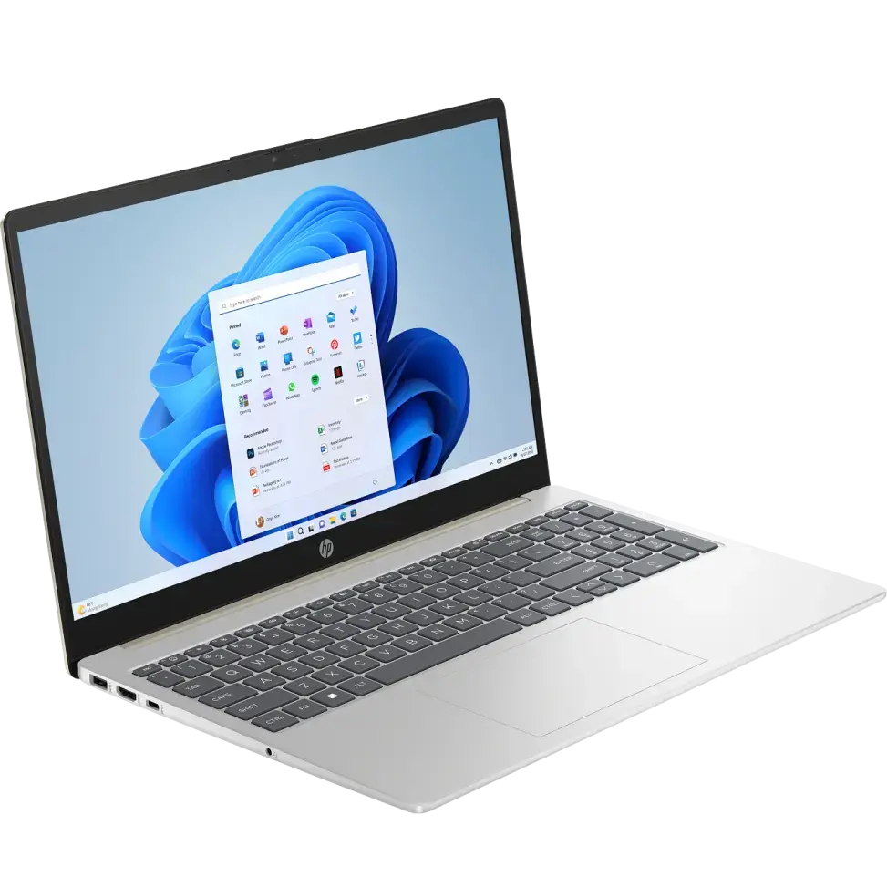 Ordinateur portable HP 15-fd0378nk – I5 13th — vue 2 — Connecto.ma