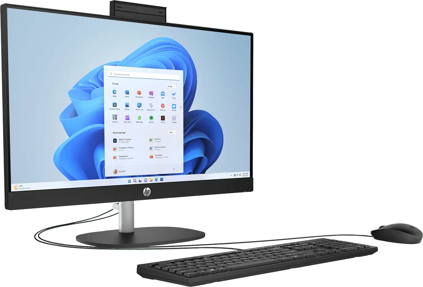 Ordinateur tout-en-un HP 24-cr0068nk (B94P3EA) Connecto.ma