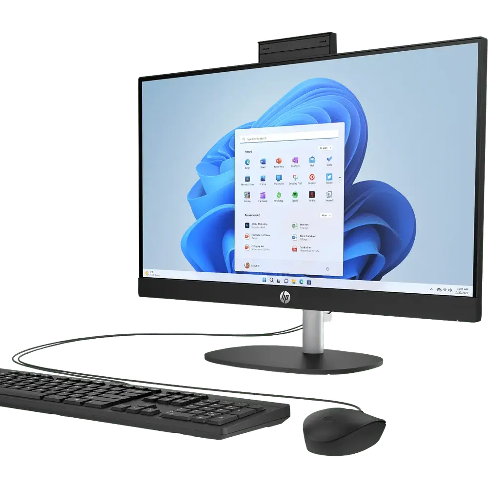 Ordinateur tout-en-un HP AI 24-cr2015nk — vue 2 — Connecto.ma