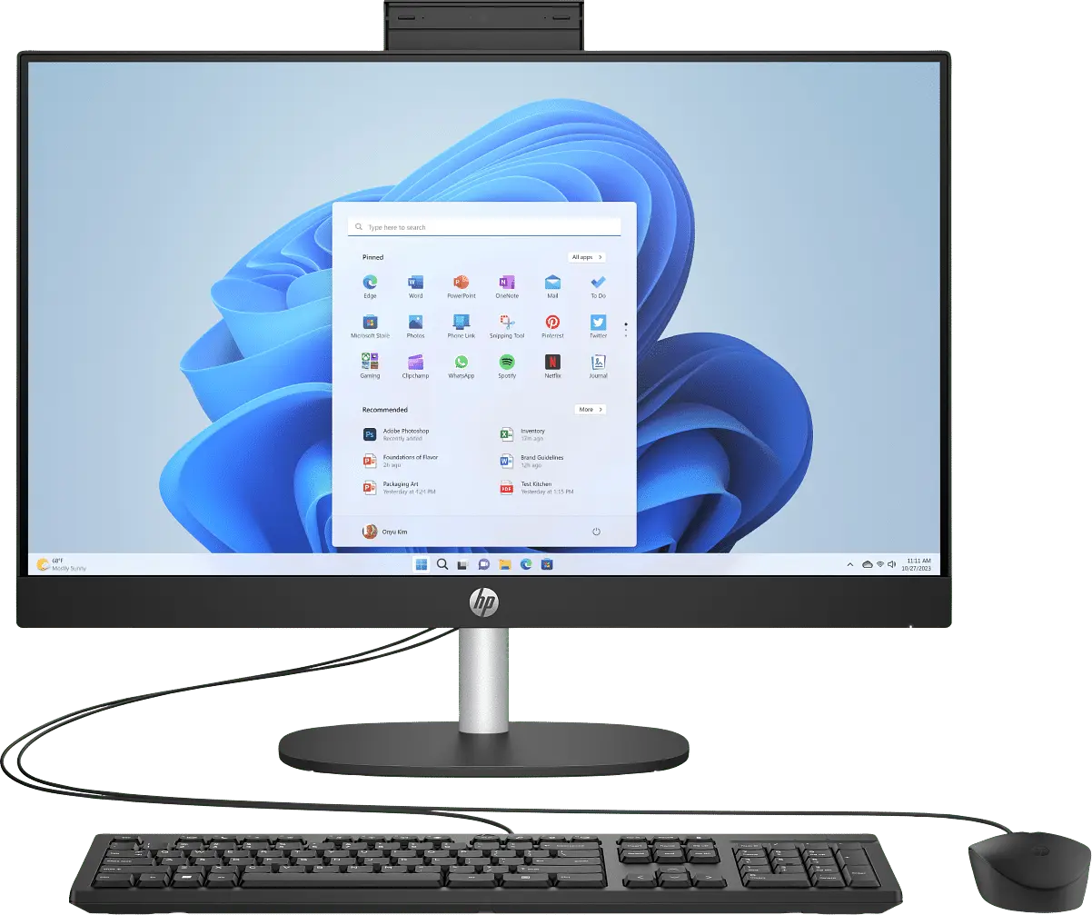 Ordinateur tout-en-un HP 24-cr0068nk (B94P3EA) Connecto.ma