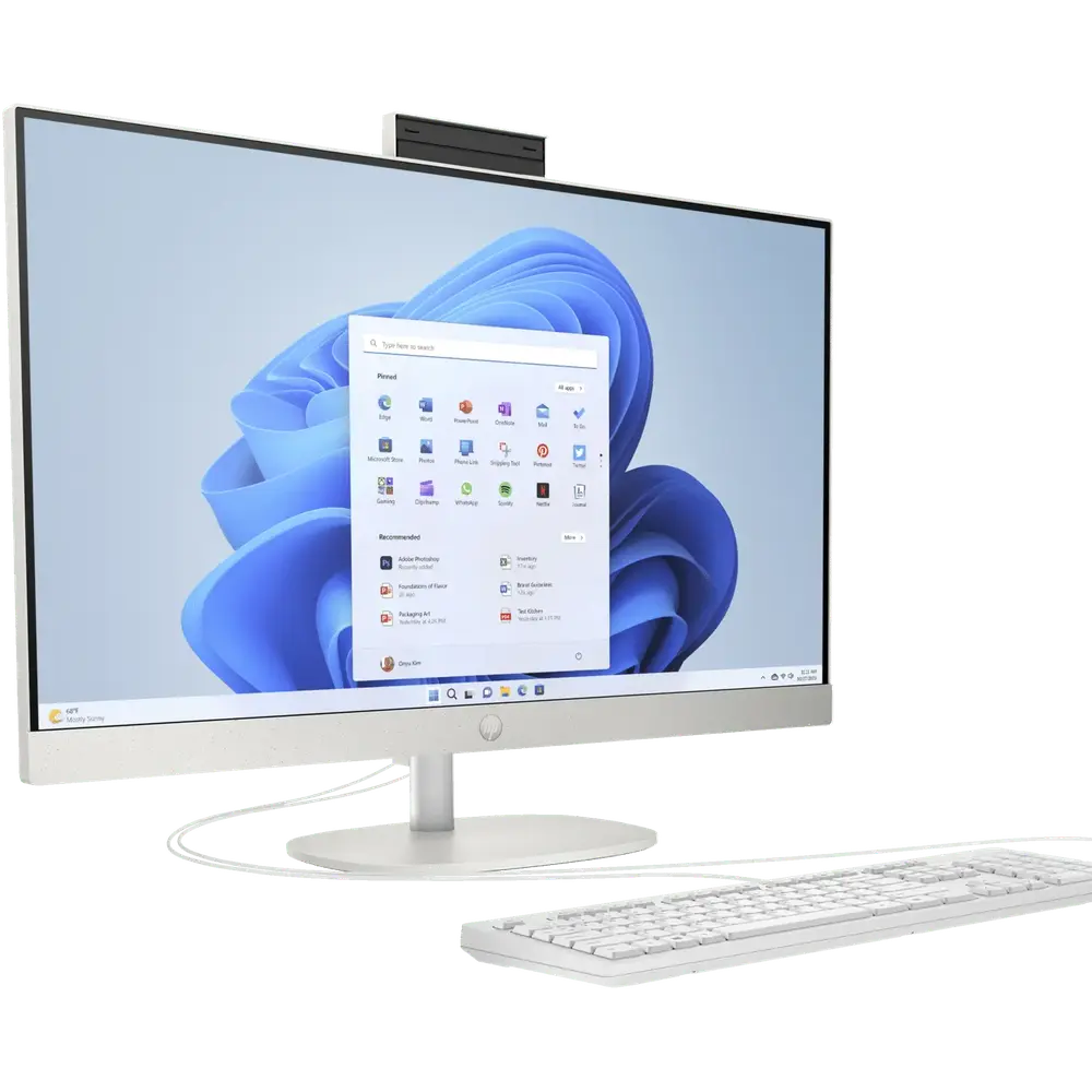 Ordinateur tout-en-un HP 27-cr0017nk — vue 2 — Connecto.ma