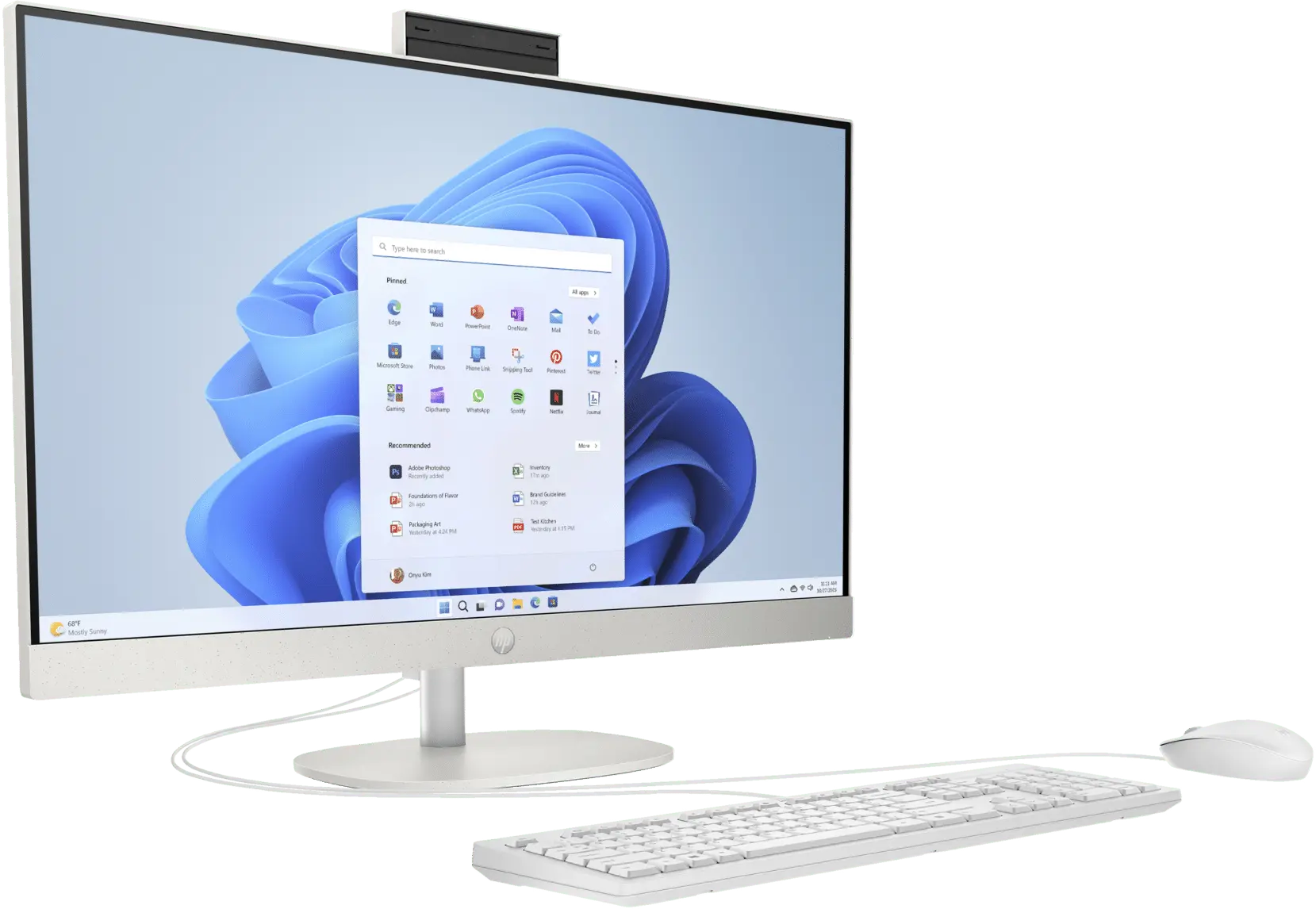 Ordinateur tout-en-un HP 27-cr0017nk (A76C7EA) Connecto.ma