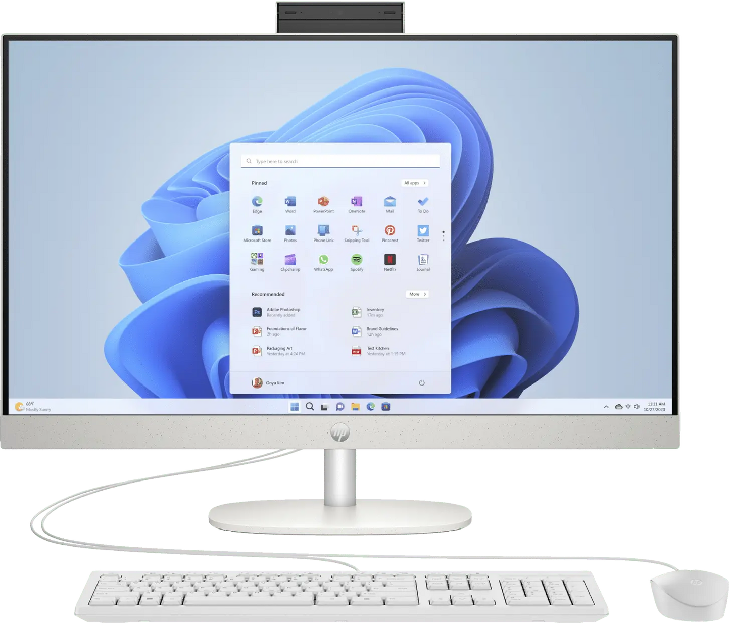 Ordinateur tout-en-un HP 27-cr0017nk (A76C7EA) Connecto.ma