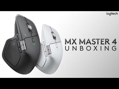 Logitech MX Master 4 Wireless Bluetooth Mouse – Graphite (910-007562)