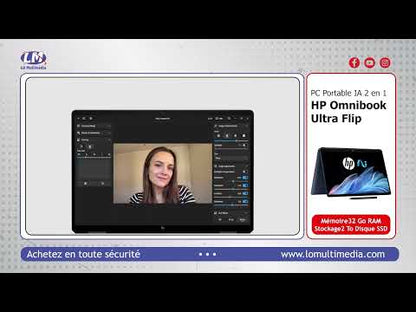 Ordinateur Portable Convertible 2-en-1 HP OmniBook Ultra Flip 14-fh0005nk (BG9M3EA)