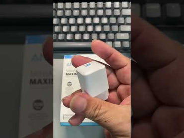 Chargeur Anker PowerPort III 20W Cube (Modèle A2633) – Chargeur Rapide Compact USB-C Adaptateur Secteur