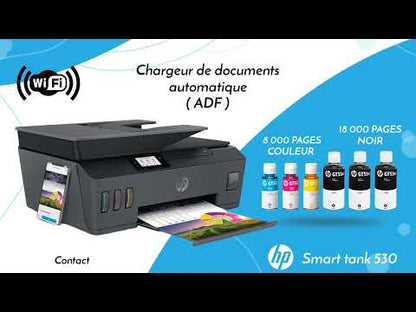 HP Smart Tank 530 Imprimante multifonction à réservoirs rechargeables (4SB24A)