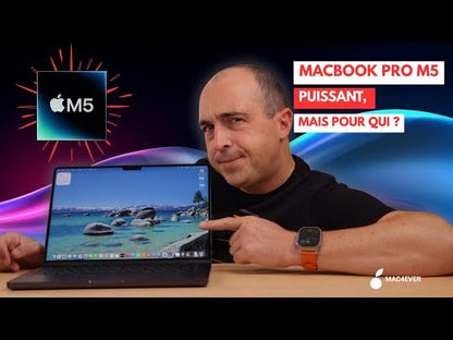 MacBook Pro M5 14″ Noir sidéral 16 Go | 512 Go (MDE04FN/A)