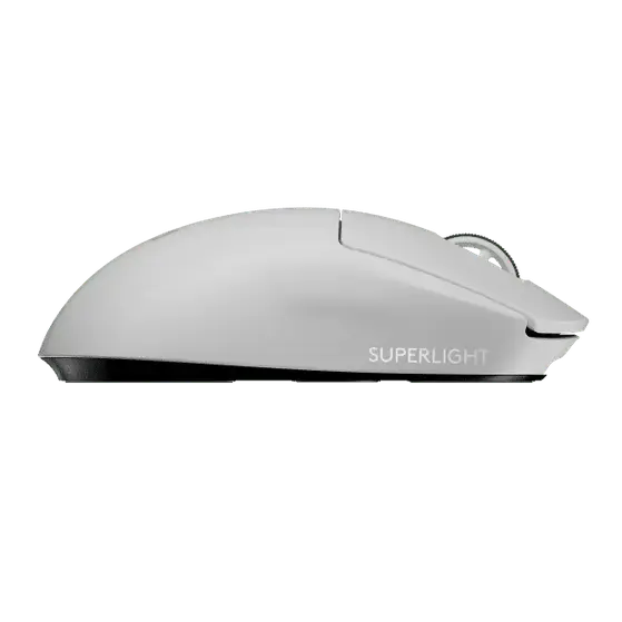 Logitech G Pro X Superlight Souris Sans Fil Gaming (Blanc) — vue 4 — Connecto.ma
