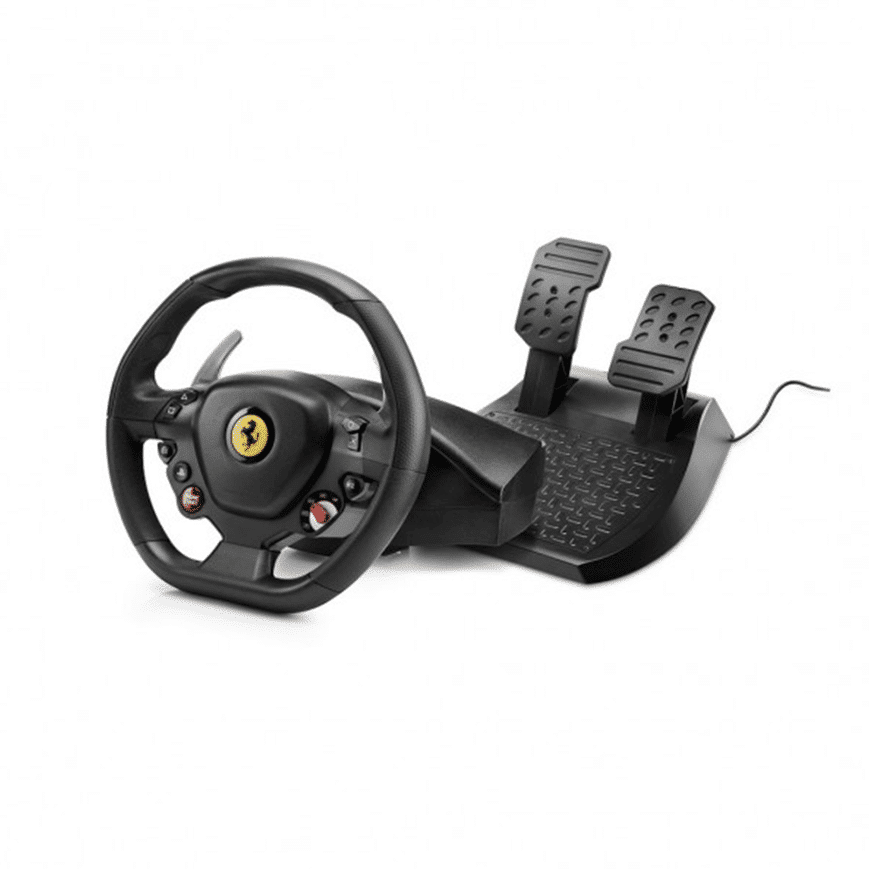 Volant De Course Avec Pedales Thrustmaster T80 Ferrari 488 Gtb Edition 3362934110314 — Connecto au Maroc | Connecto.ma