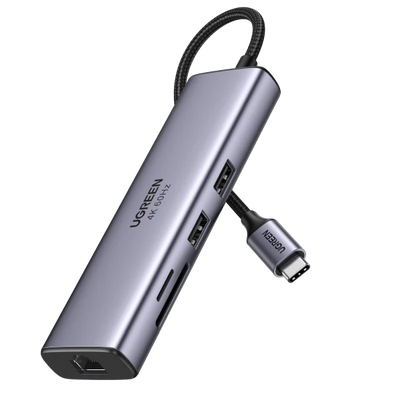 Ugreen Hub Usb C 7 En 1 Avec Hdmi 4K 60 Hz 90568 — Connecto au Maroc | Connecto.ma