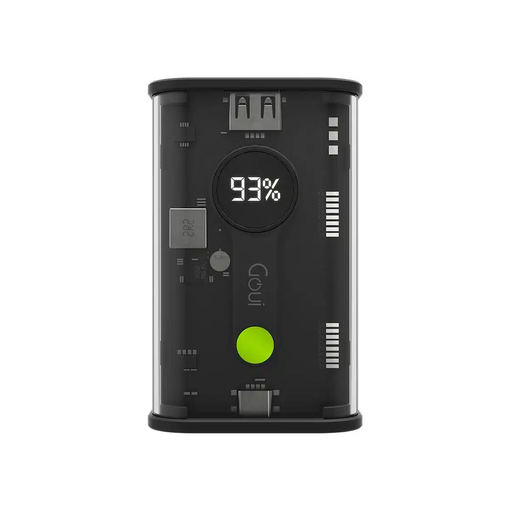 Powerbank Goui Nano Pro 10000 Mah 22 5W Transparente G Tpb10 3A — Connecto au Maroc | Connecto.ma