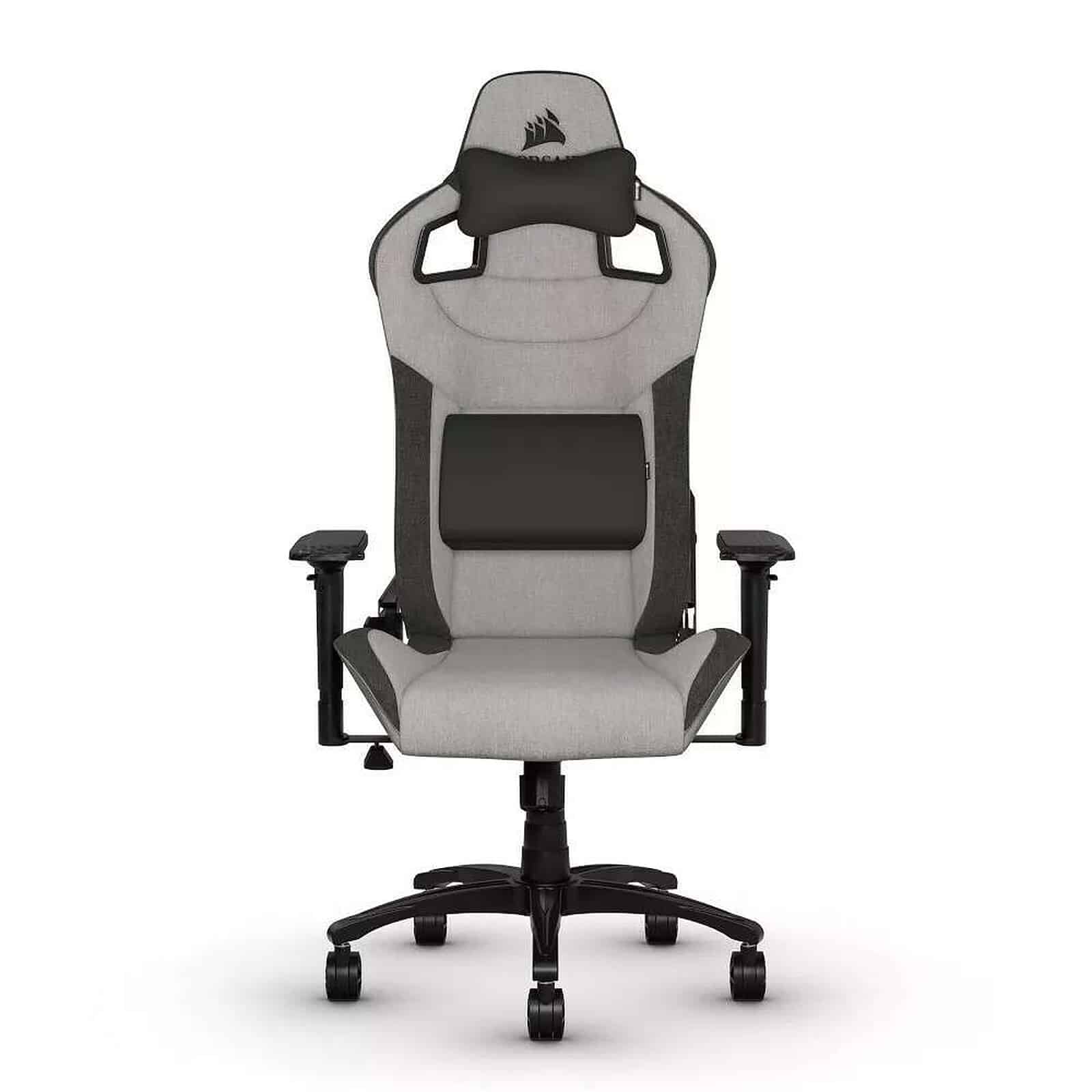 Chaise Gamer Corsair T3 Rush Fabric Gris Anthracite Corsair T3 — Corsair au Maroc | Connecto.ma