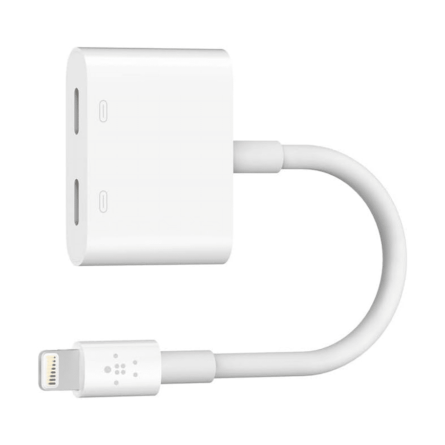 Belkin Lightning Audio Charge Rockstar F8J198Btwht — Belkin au Maroc | Connecto.ma