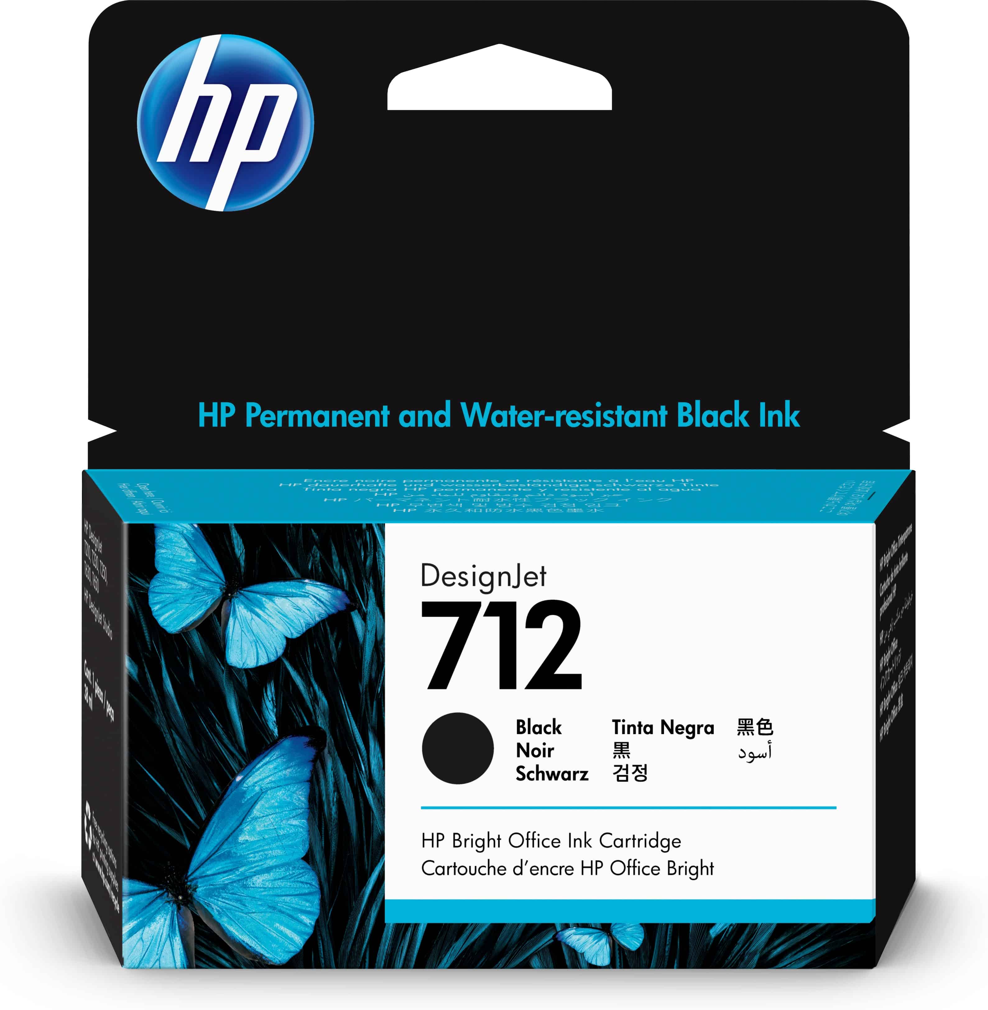Cartouche Dencre Grande Capacite Hp 712 Black 3Ed70A — HP au Maroc | Connecto.ma