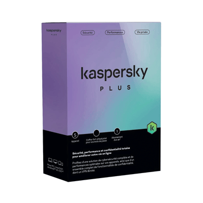 Kaspersky Plus Antivirus 5 Postes 1 An Kl10428Befs 25Ffp_Ma — Connecto au Maroc | Connecto.ma