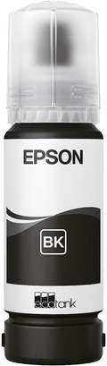 Epson108 Noir Bouteille Dencre Ecotank Dorigine C13T09C14A