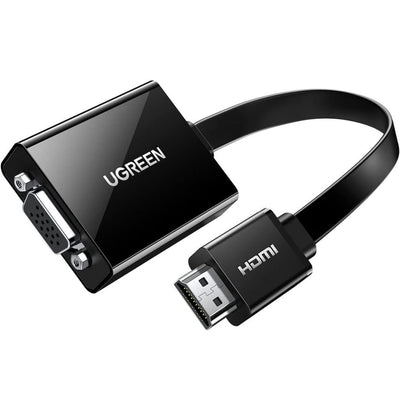 Ugreen Adaptateur Hdmi Vers Vga Avec Audio 40248 — Connecto au Maroc | Connecto.ma