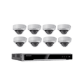 Hikvision Kit Videosurveillance 8 Cameras Domes Ir7Anmrtt1Is