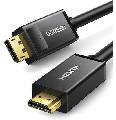 Ugreen Cable Displayport Male Vers Hdmi Male 15 Metre 10239 — Connecto au Maroc | Connecto.ma