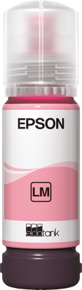 Epson108 Rouge Clair Bouteille Dencre Ecotank Dorigine C13T09C64A