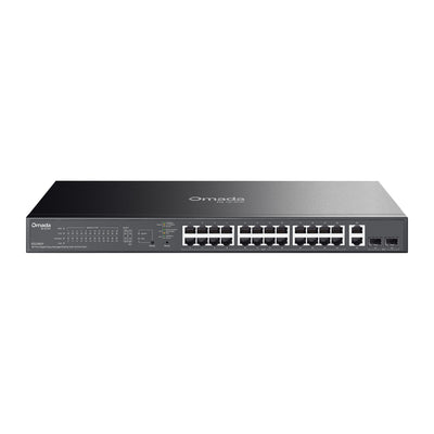 Gigabit Omada Switch Rg Es228Gs P 28 Ports 24 Poe 2Sfp 370W Es228Gp — Connecto au Maroc | Connecto.ma