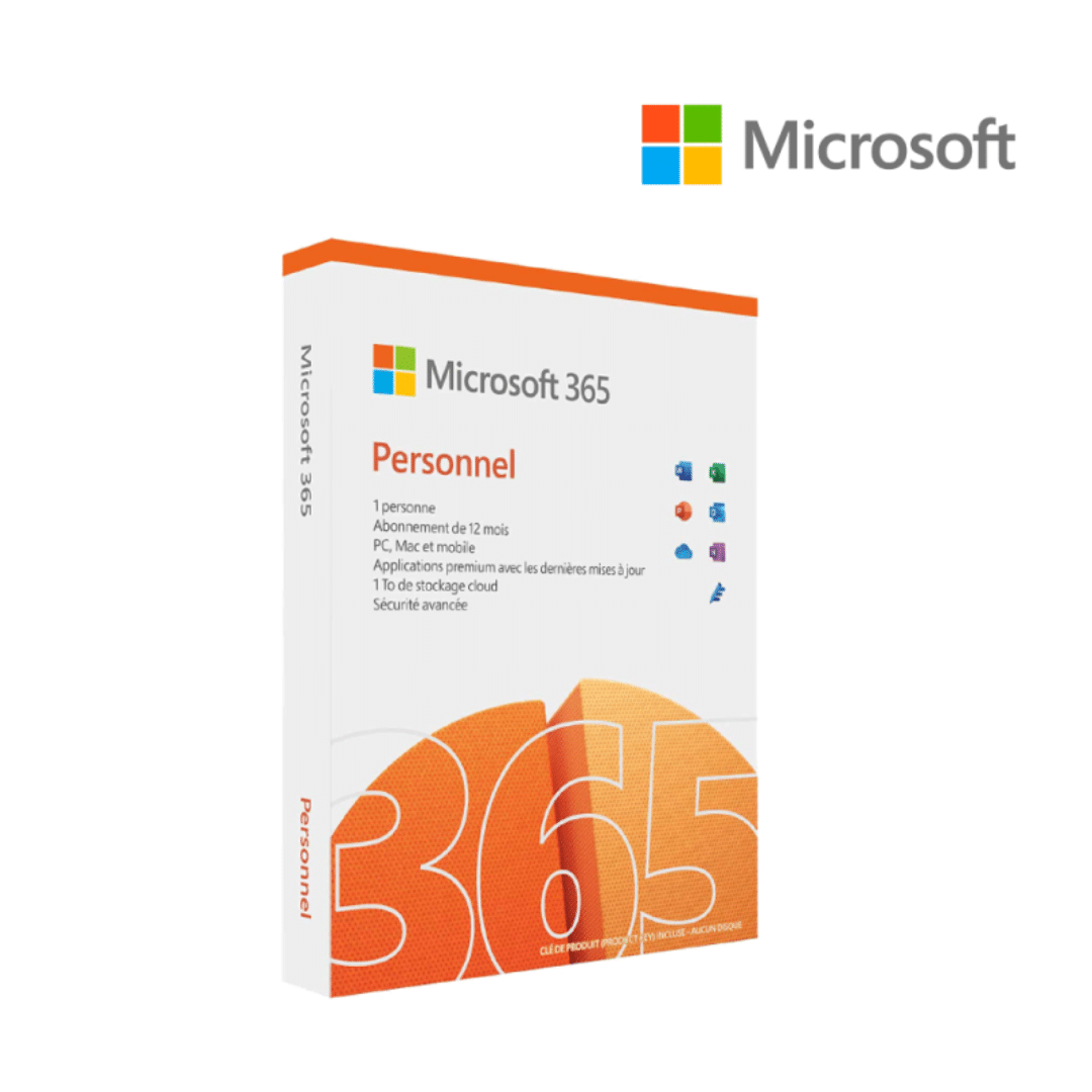 Microsoft Ms365 Personnel Francais 1 An 1 Pc Ep2 32437 — Microsoft au Maroc | Connecto.ma
