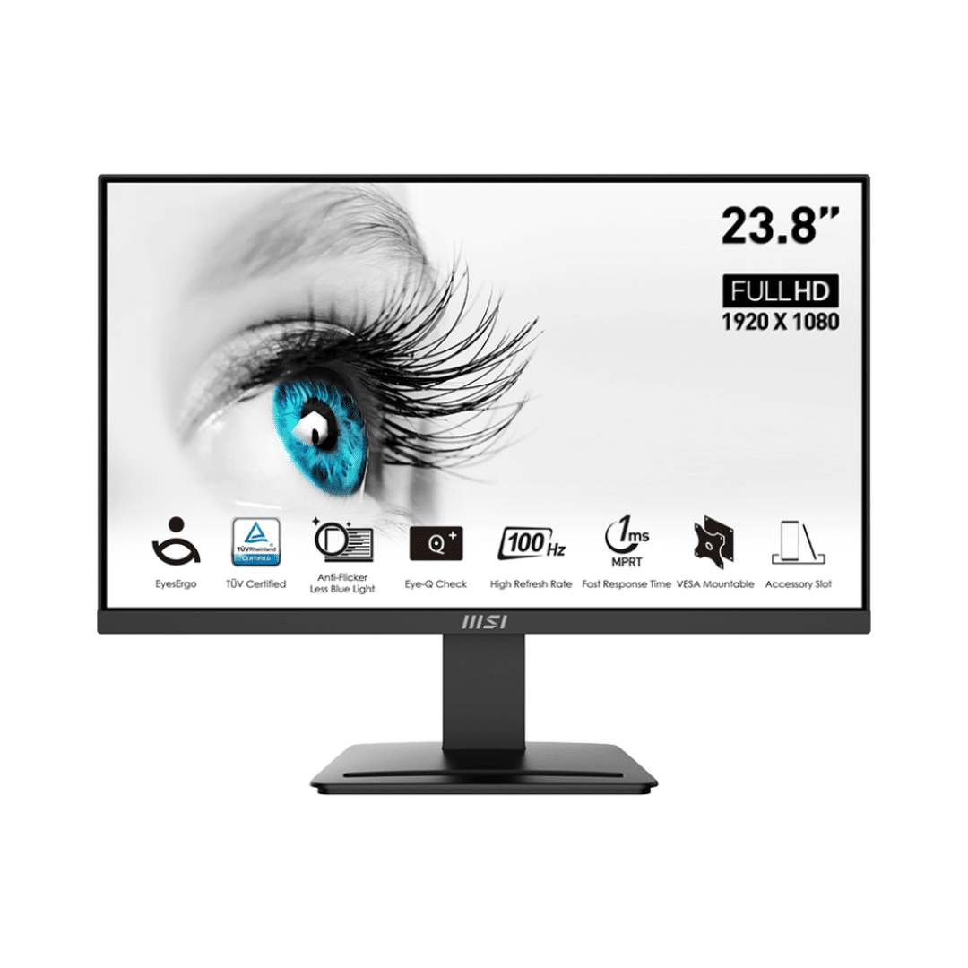Ecran Msi 23 8 Full Hd Pro Mp2412 9S6 3Ba9Ch 042 — MSI au Maroc | Connecto.ma