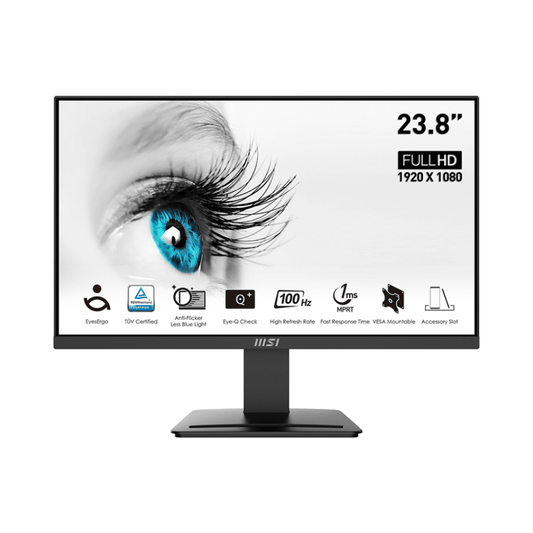 Ecran Msi 23 8 Full Hd Pro Mp2412 9S6 3Ba9Ch 042 — MSI au Maroc | Connecto.ma