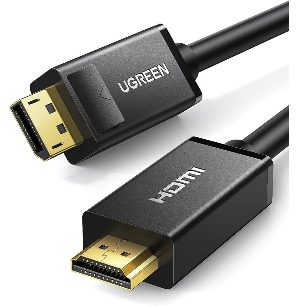 Ugreen Cable Displayport Male Vers Hdmi Male 15 Metre 10239 — Connecto au Maroc | Connecto.ma
