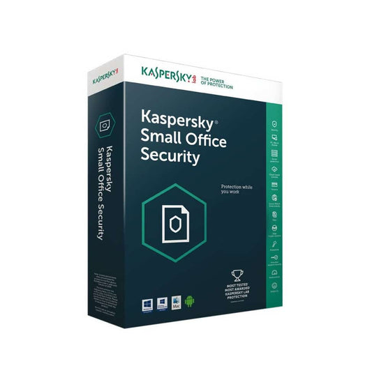 Kaspersky Small Office Security 80 1 Serveur 10 Postes Kl45418Bkfs 20Mwca — Connecto au Maroc | Connecto.ma