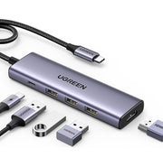 Ugreen Hub Usb C 5 En 1 15596 — Connecto au Maroc | Connecto.ma