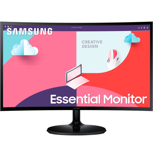 Samsung Essential S3 Curved Moniteur 27 Fhd Ls27C360Eamxzn — Samsung au Maroc | Connecto.ma