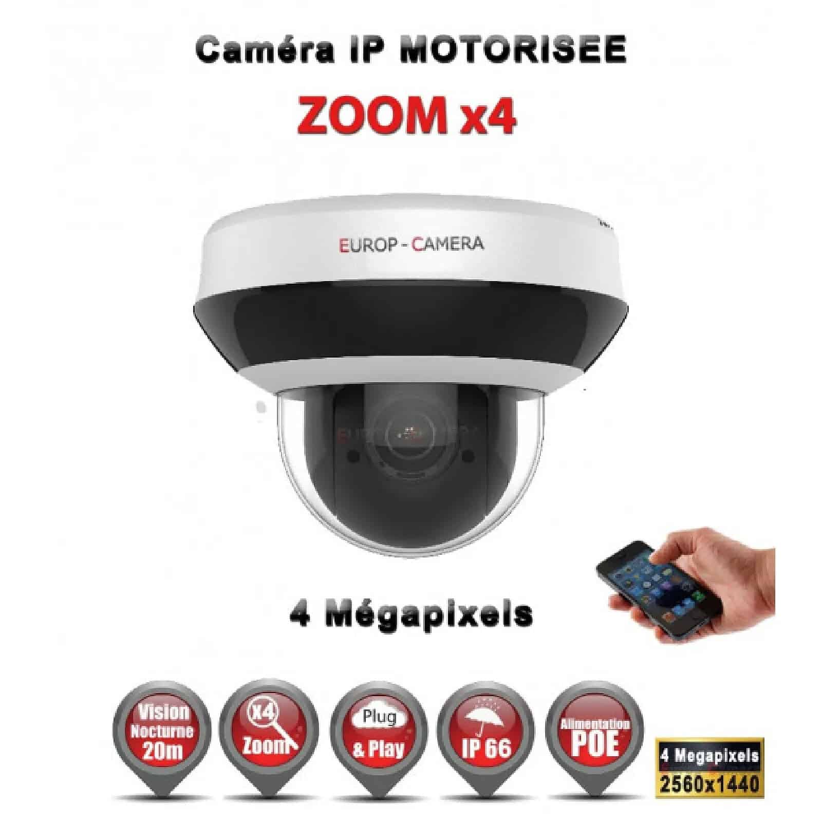 Hikvision Camera Ip N2404Ide3 — Hikvision au Maroc | Connecto.ma