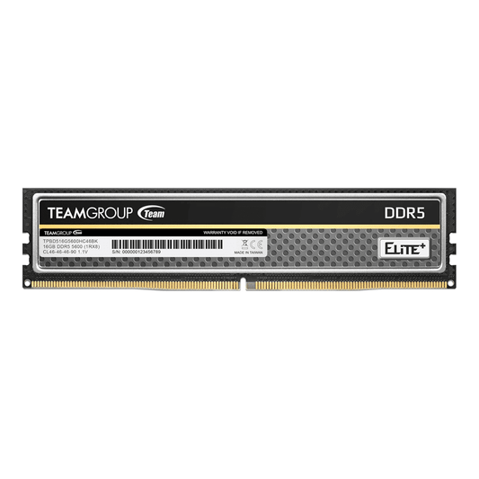 Barrette Memoire De Bureau Uddim Ddr5 Team Elite 16 Go 5600 Cl46 Ted516G5600C4601 — Connecto au Maroc | Connecto.ma