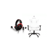 Chaise Gaming White Shark Monza Blanc Casque Hyperx Cloud Ii Monza W4P5M0Aa — HyperX au Maroc | Connecto.ma