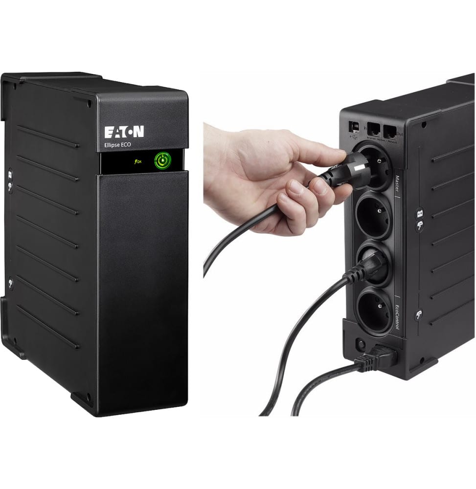 Onduleur Off Line Eaton Ellipse Eco El650Fr 400 W 650 Va 4 Prises Fr El650Fr — Connecto au Maroc | Connecto.ma
