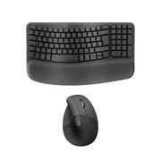 Ensemble Logitech Ergonomique Clavier Wave Keys Souris Lift — Logitech au Maroc | Connecto.ma