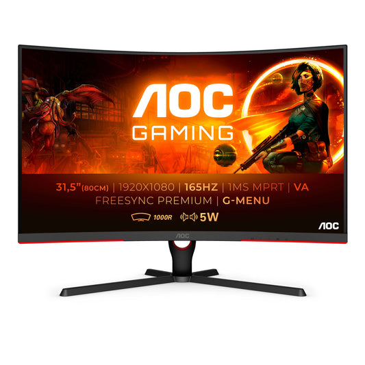 Moniteur Curved Aoc C32G3E 32 Fhd 4717385945739 — Connecto au Maroc | Connecto.ma