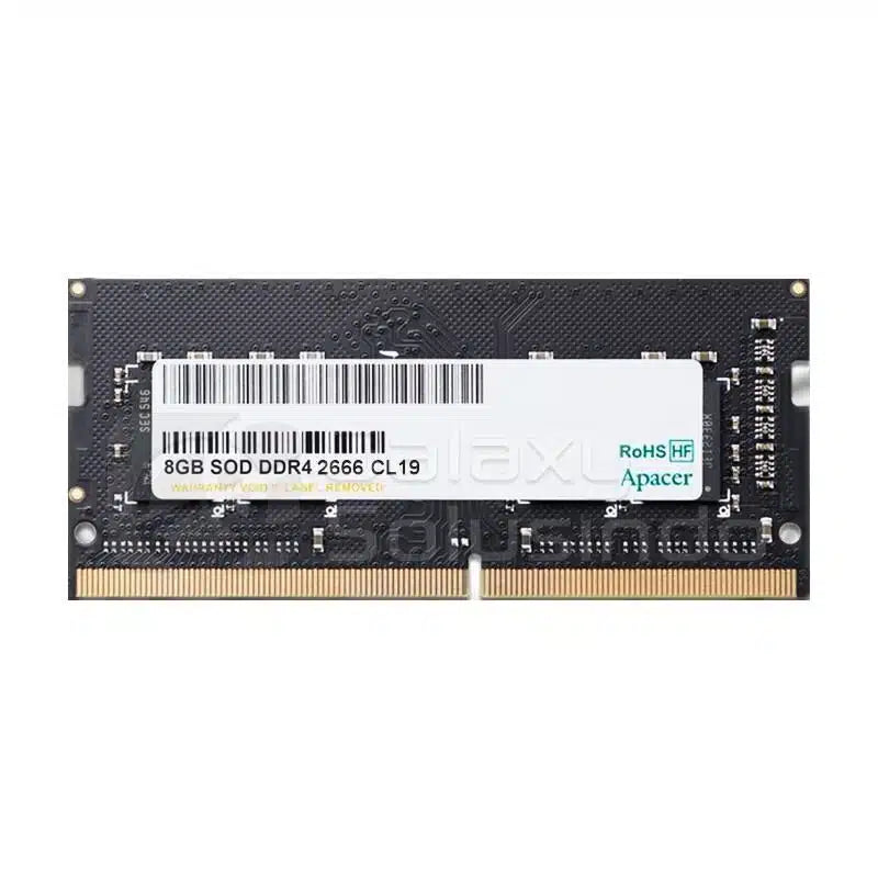 Barrette Memoire Ram Apacer 8Gb 266Mhz Ddr4 Sodimm Ap Es08G2V Gnh — Acer au Maroc | Connecto.ma