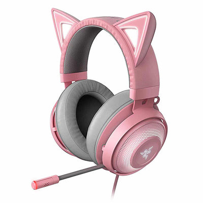 Razer Kraken Kitty V2 Casque Gaming Quartz 8887910060971 — Razer au Maroc | Connecto.ma