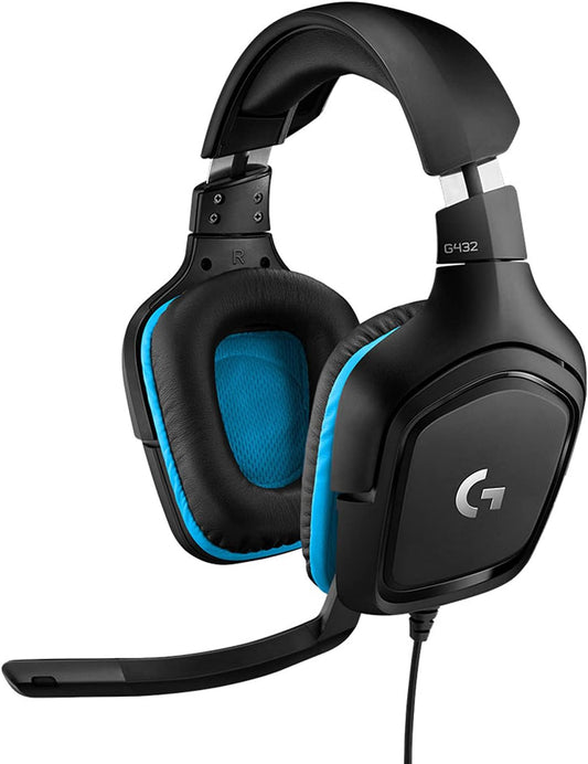 Casque Avec Fil Gamer Logitech G432 5099206082410 — Logitech au Maroc | Connecto.ma