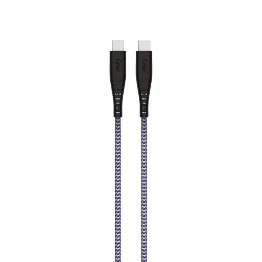 Goui Flex Cable Type C Vers Type C 15 M 60W Bleu Fonce G Ntca15 60Wb — Connecto au Maroc | Connecto.ma