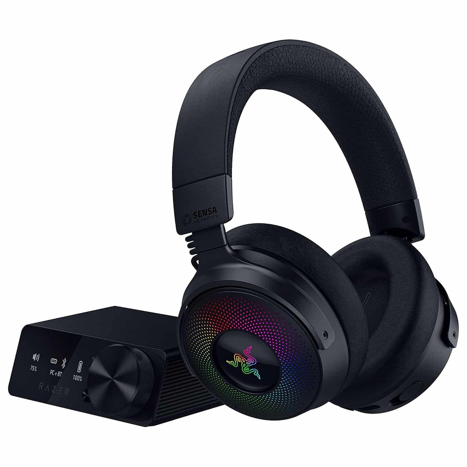 Razer Kraken V4 Pro Casque Gaming Sans Fil Noir 8887910060094 — Razer au Maroc | Connecto.ma