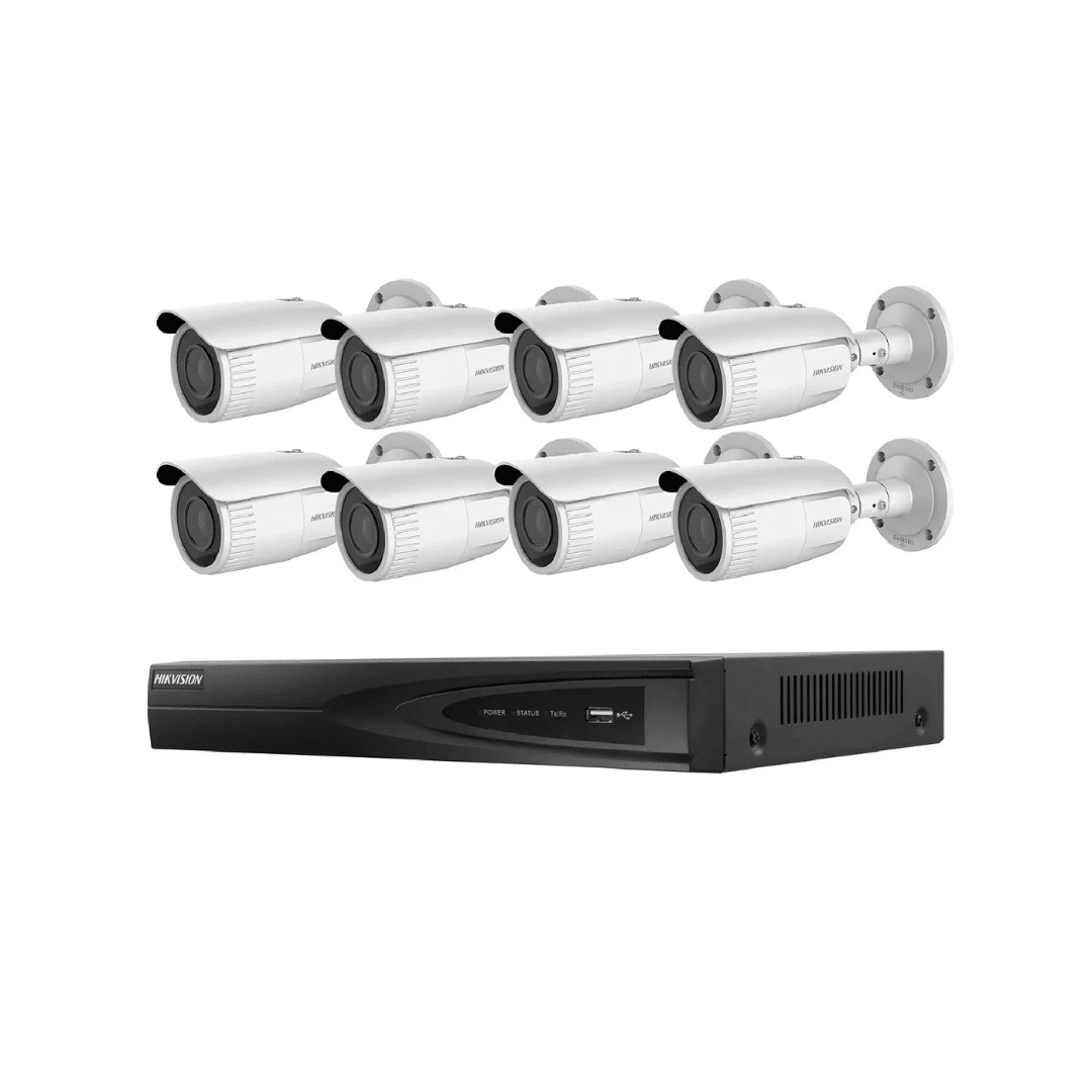 Hikvision Kit Videosurveillance 8 Cameras Bullet Irnmgcz4Pxis — Hikvision au Maroc | Connecto.ma