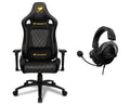 Cougar Armor S Royal Gold Chaise Gamer Casque Hyperx Cloud Ii Gunmetal Cougar Sroyal 4P5L9Aa