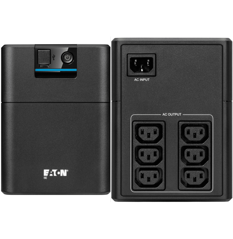 Onduleur Line Interactive Eaton 5E Gen2 Usb 660 W 1200 Va 6 Prises C13 5E1200Ui — Connecto au Maroc | Connecto.ma