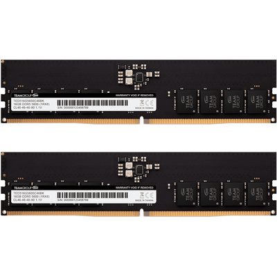 Barette Memoire Teamgroup Elite 32Gb2X16Gb Ddr5 4800Mhz Ted532G5600C460 — Connecto au Maroc | Connecto.ma