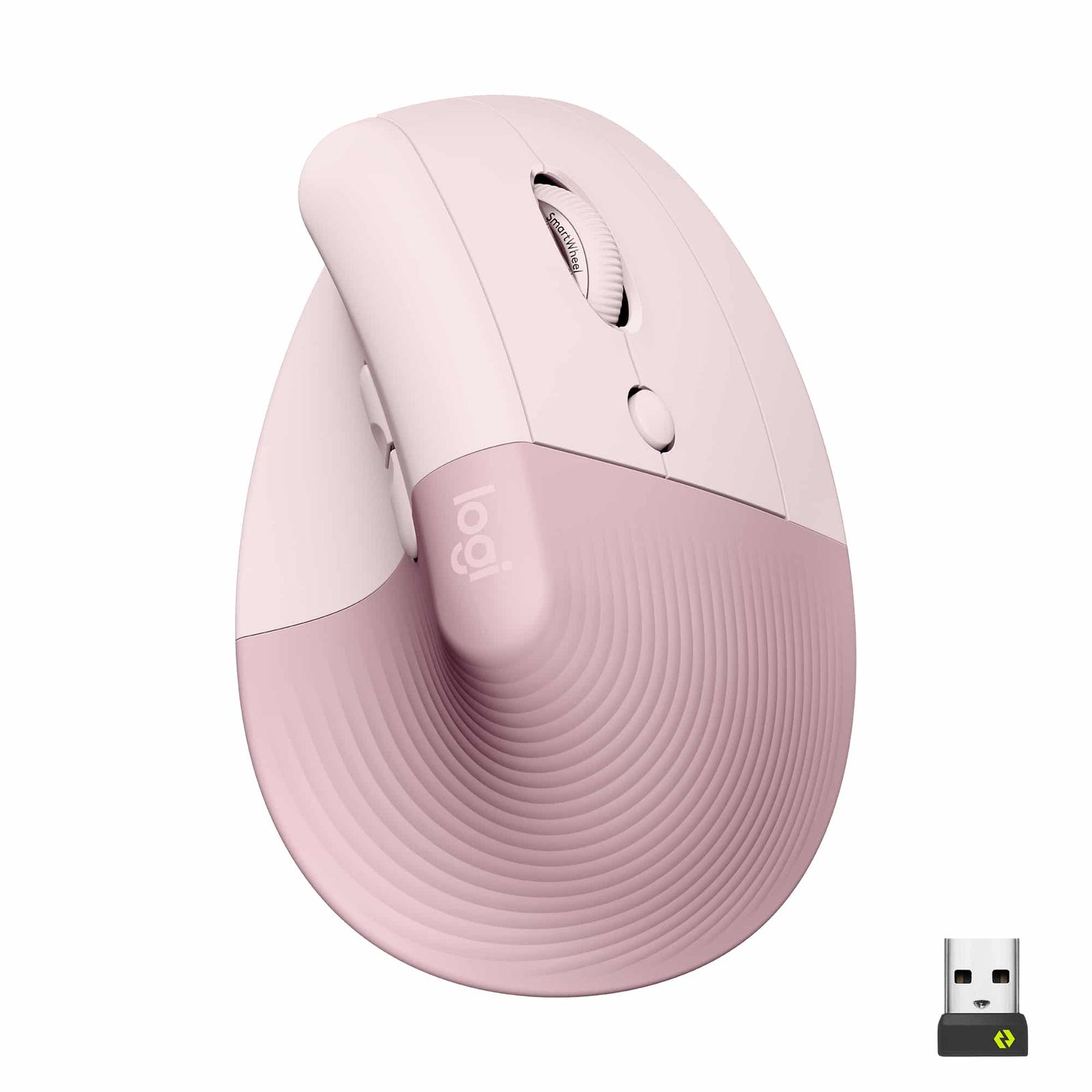 Souris Sans Fil Bluetooth Logitech Lift Rose Ergonomique Droitier 910 006478 — Logitech au Maroc | Connecto.ma